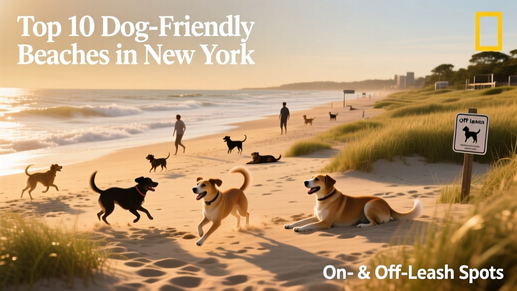 Top 10 Dog-Friendly Beaches in New York: On- & Off-Leash Spots