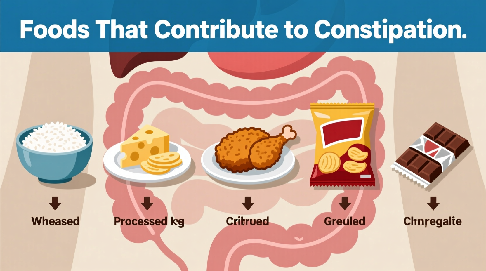 what foods contribute to constipation