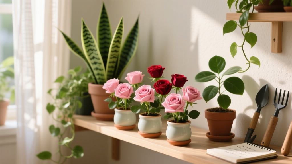 How to Get Mini Roses to Bloom Indoors: 8 Proven Tips for Continuous Flowers