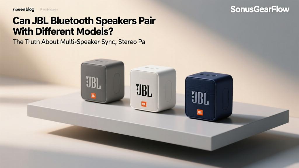 JBL Bluetooth Speakers: Multi-Model Pairing (2026)