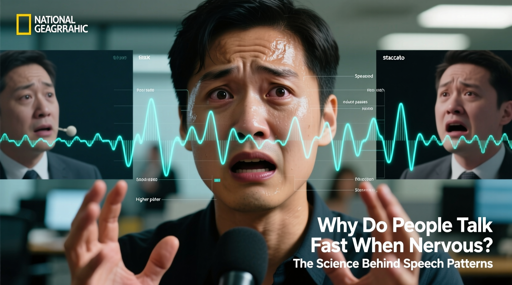 why do people talk fast when nervous science behind speech patterns