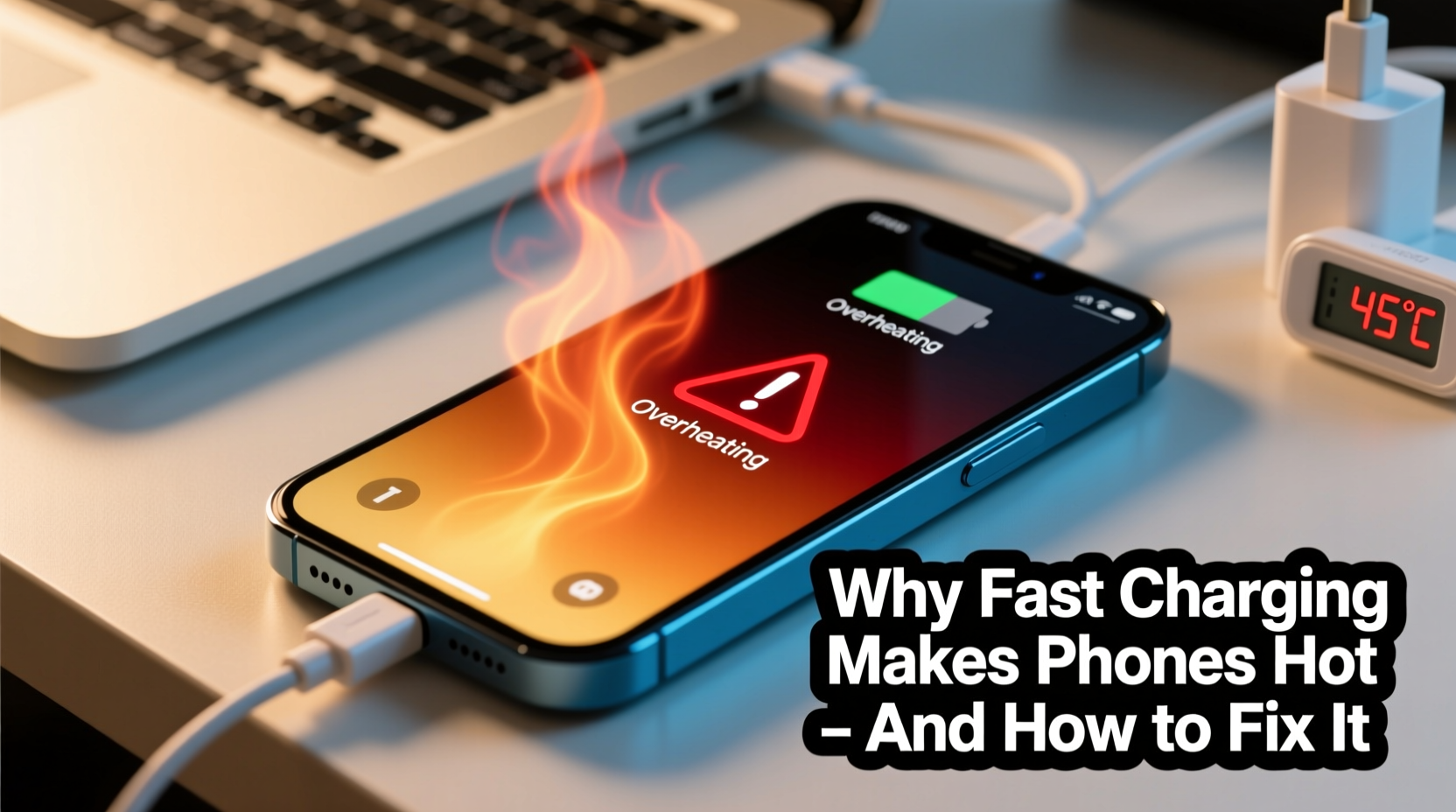 why does my phone get hot when charging fast solutions and warnings