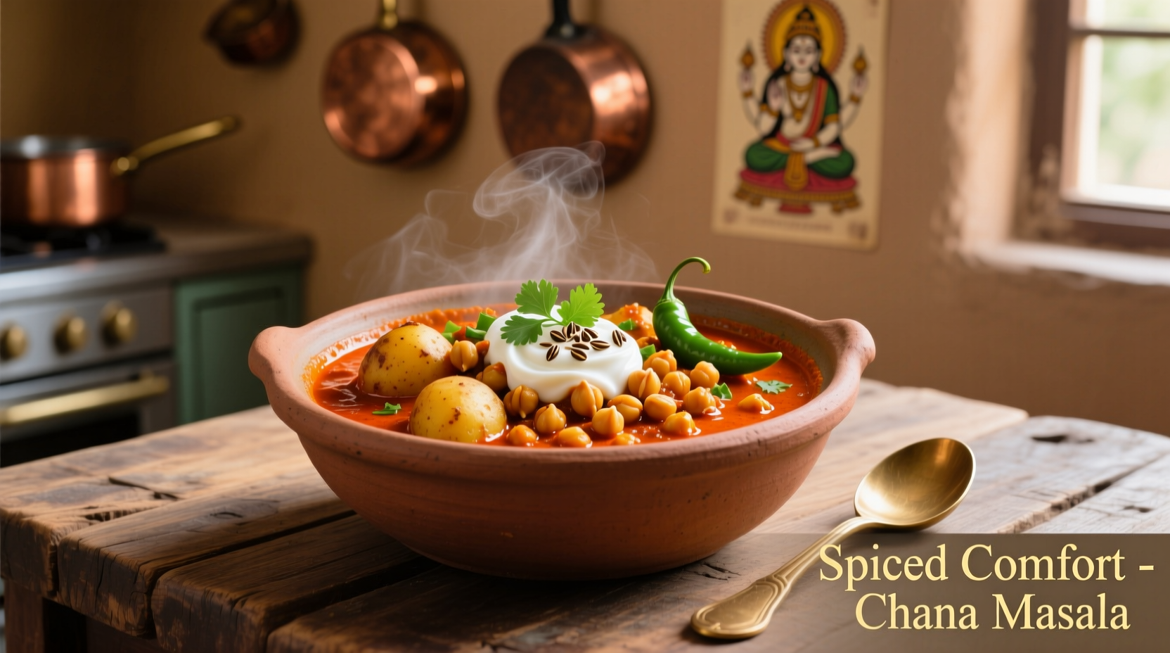 potato chickpea curry