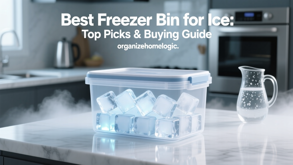 Best Freezer Bin for Ice: Top Picks & Buying Guide