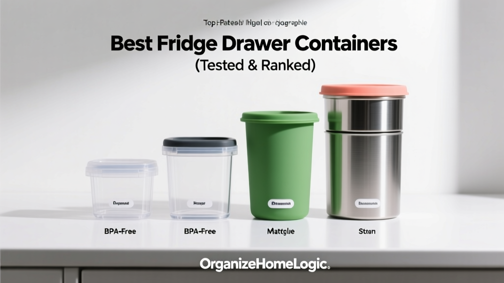 Best Fridge Drawer Containers (Tested & Ranked)