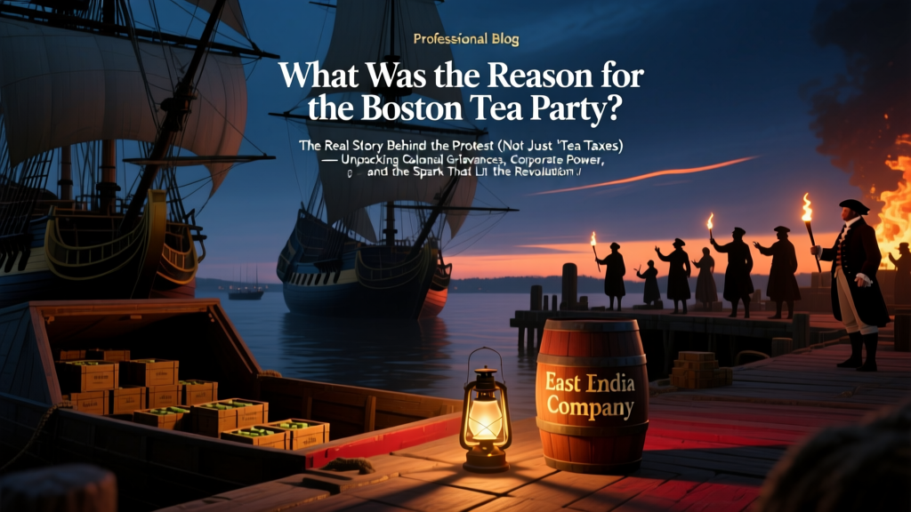 Boston Tea Party: Real Reasons Behind the Protest