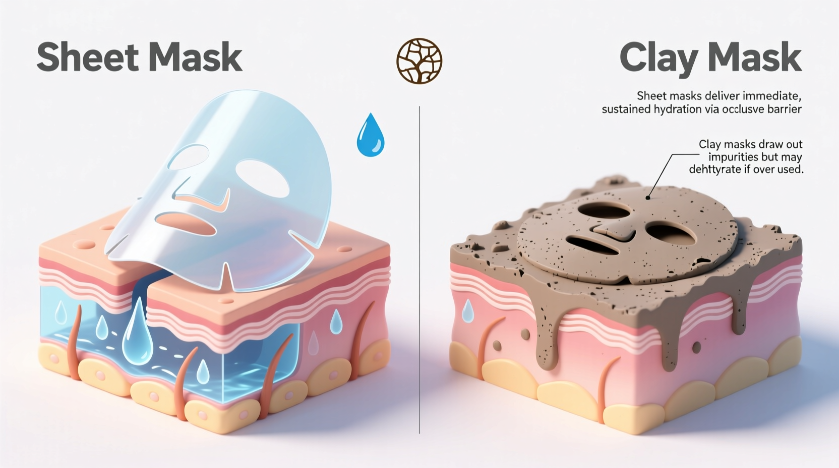 are sheet masks better than clay masks for hydration boost