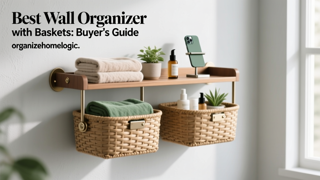 Best Wall Organizer with Baskets: Buyer's Guide