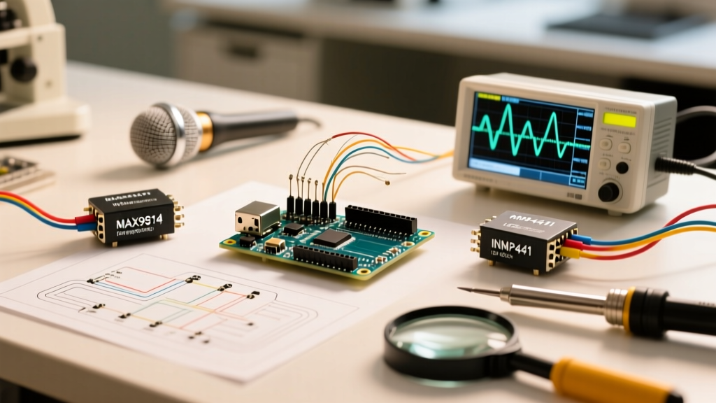 Arduino Sound Sensor Integration: MAX9814 vs INMP441 I2S Guide