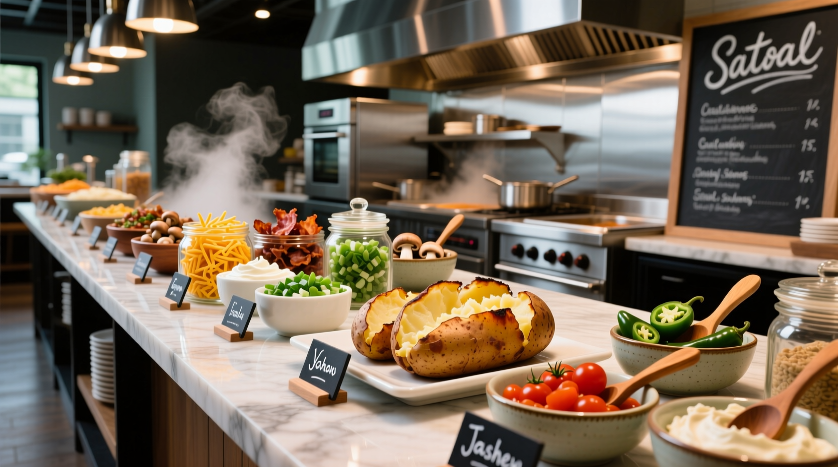 baked potato bar catering simplified for events