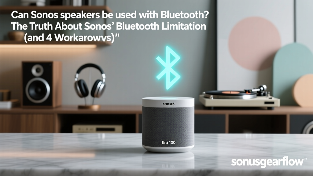 Can Sonos Speakers Use Bluetooth? (2026)