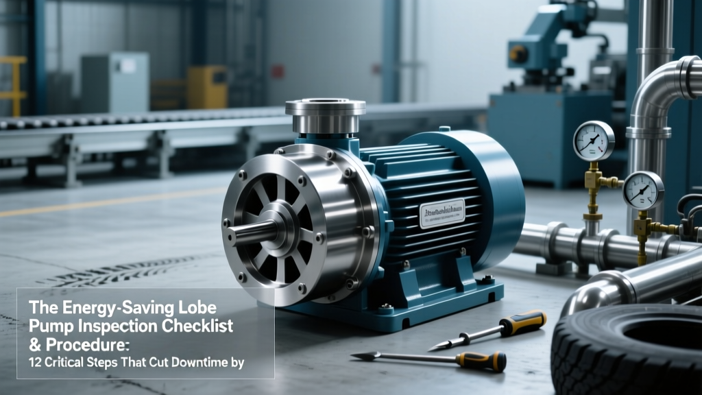 Lobe Pump Inspection Checklist: Cut Downtime 47%