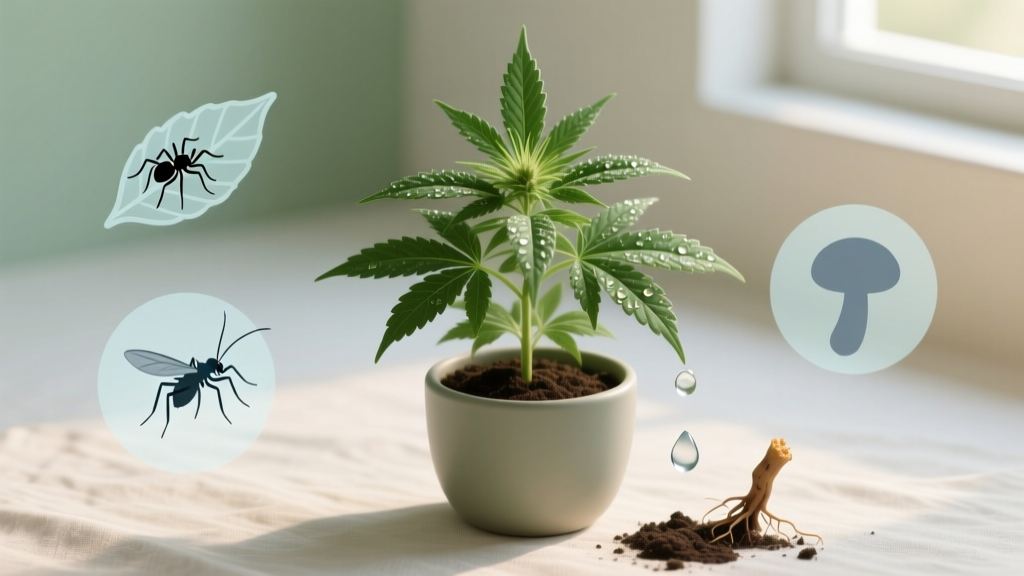 When to Water Indoor Weed Plants for Pest Control