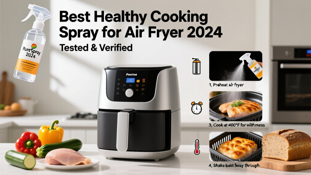 Best Healthy Cooking Spray for Air Fryer (2024 Tested)
