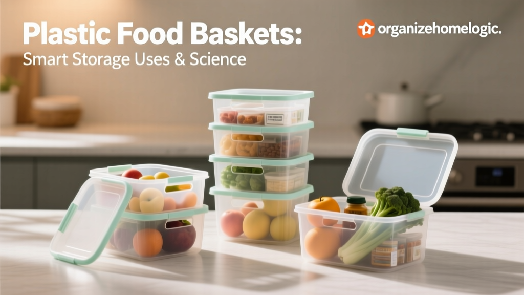 Plastic Food Baskets: Smart Storage Uses & Science