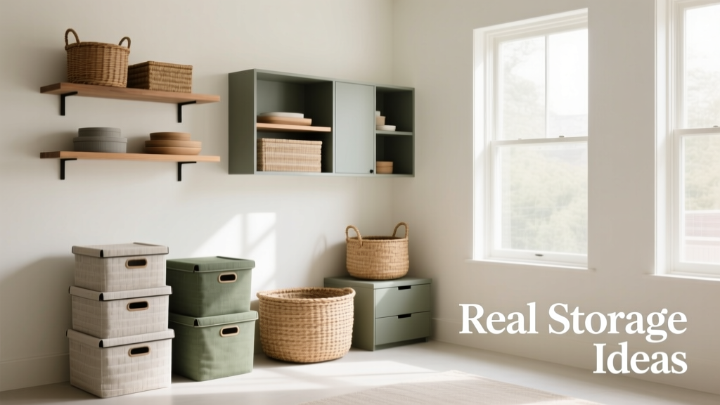 Real Storage Ideas: Practical, Tested Solutions for Every Home Space