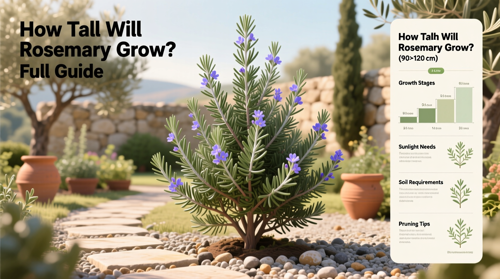 Rosemary Height Guide: 7 Varieties Ranked | TheHomeSprouts
