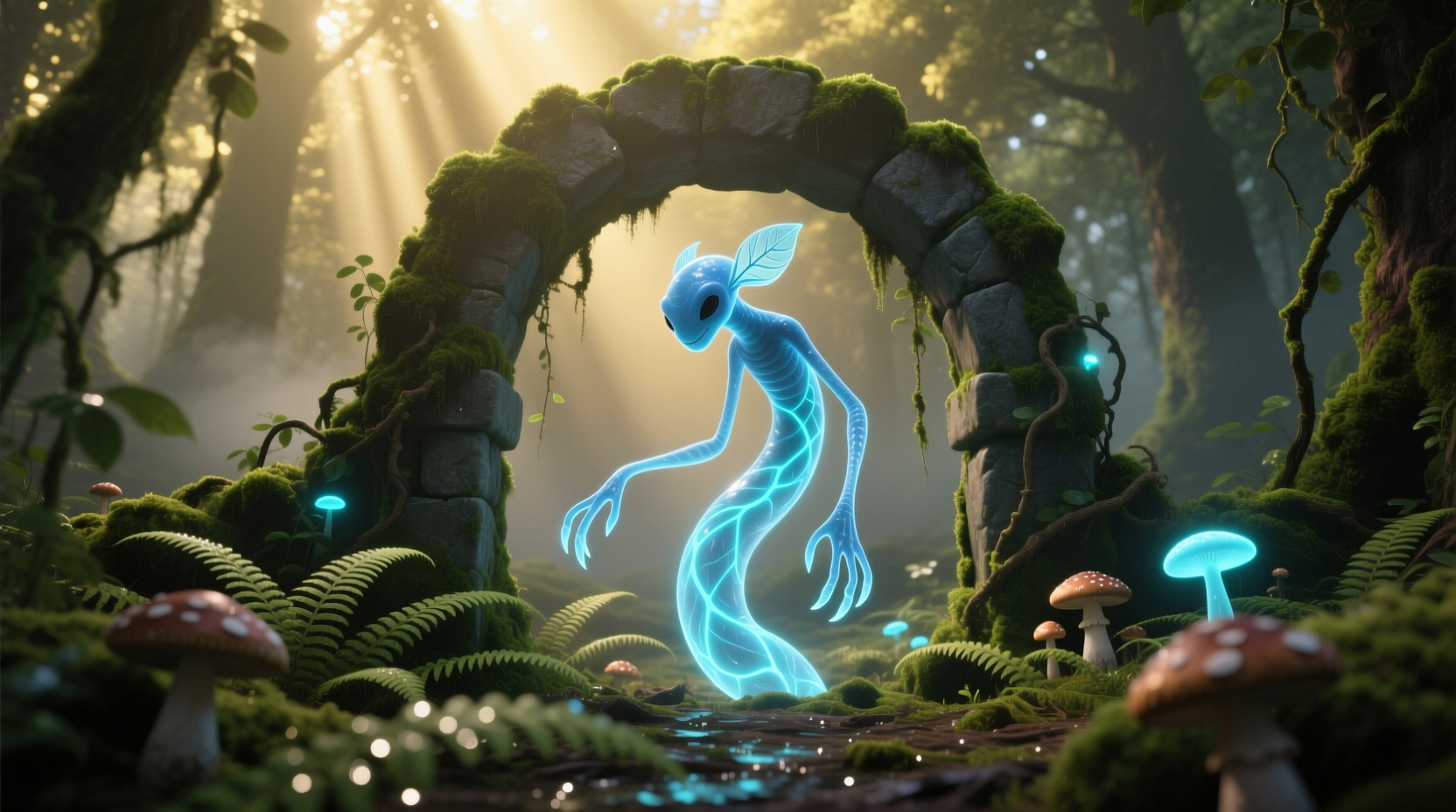 blue creeper
