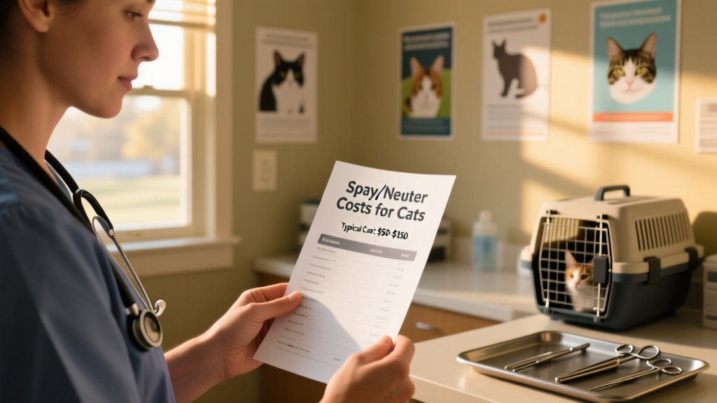 How Much Does It Cost to Spay or Neuter a Cat?