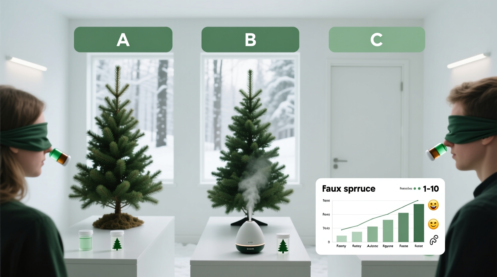 real pine vs faux spruce scent which christmas tree aroma wins in blind tests