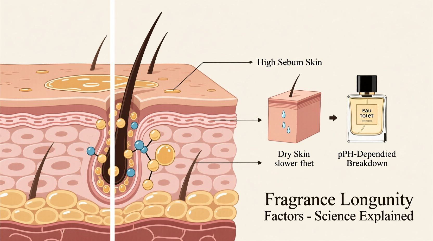 why do some perfumes fade faster on skin tips to make scent last