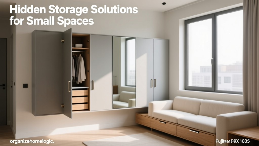 Hidden Storage Solutions for Small Spaces