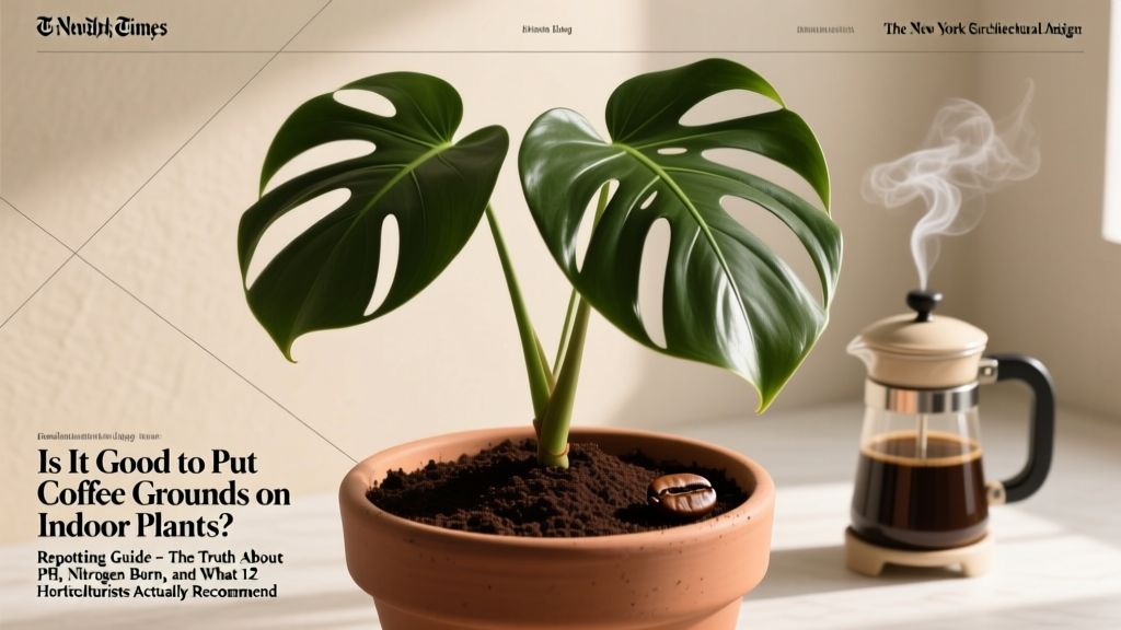 Coffee Grounds for Indoor Plants: Truth & Expert Tips