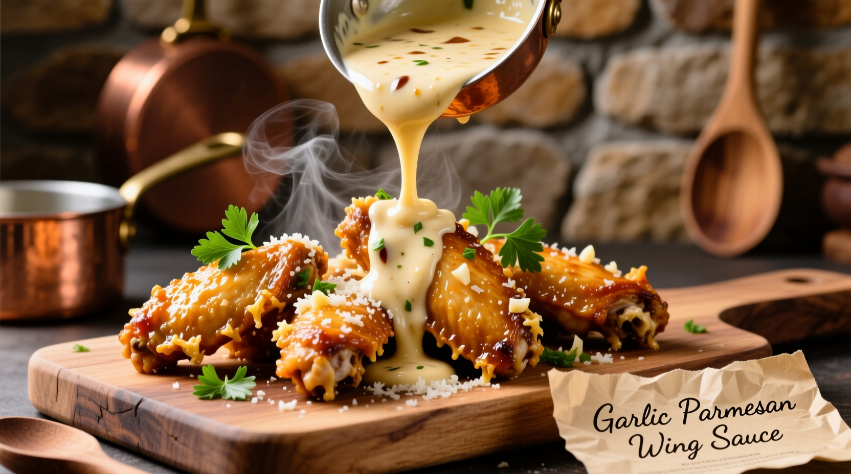 Perfect Garlic Parmesan Wing Sauce Recipe: 6-Ingredient Formula