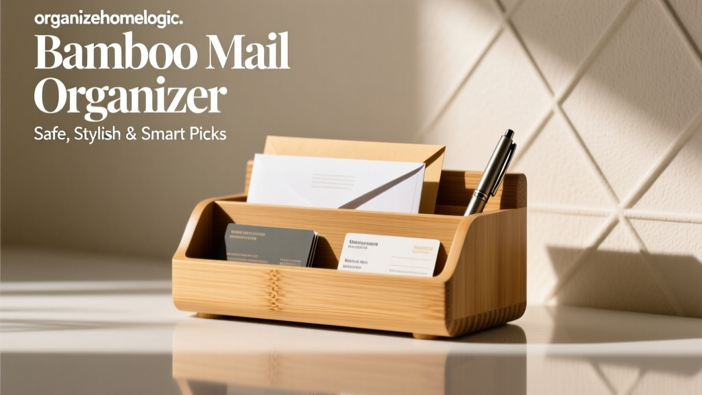 Bamboo Mail Organizer: Safe, Stylish & Smart Picks