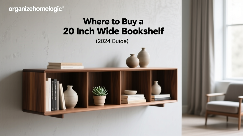 Where to Buy a 20 Inch Wide Bookshelf (2024 Guide)