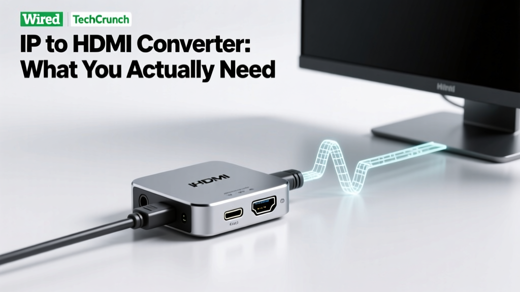 IP to HDMI Converters: 7 Critical Specs You Need