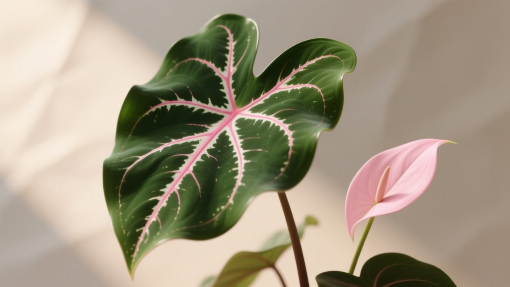 Caladium Flowering Indoors: Why It’s Rare & What It Means