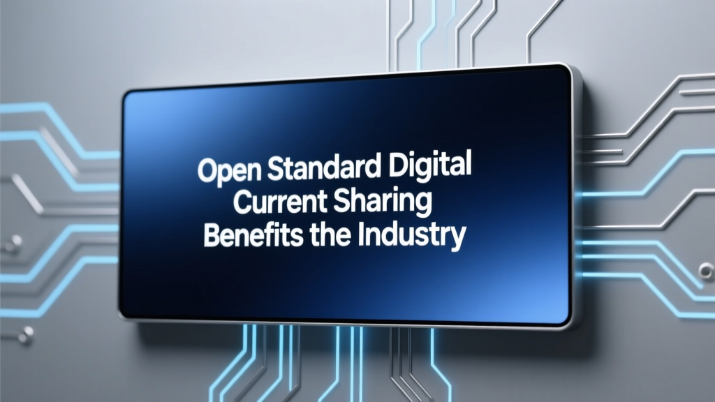 Open Standard Digital Current Sharing Benefits The Industry