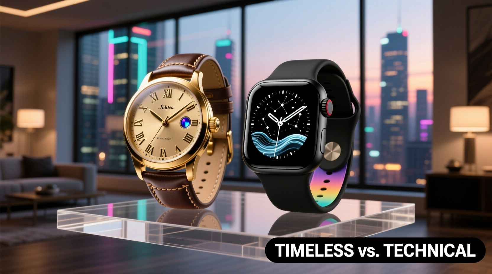 analog watch vs smartwatch which tells time with more style in 2025