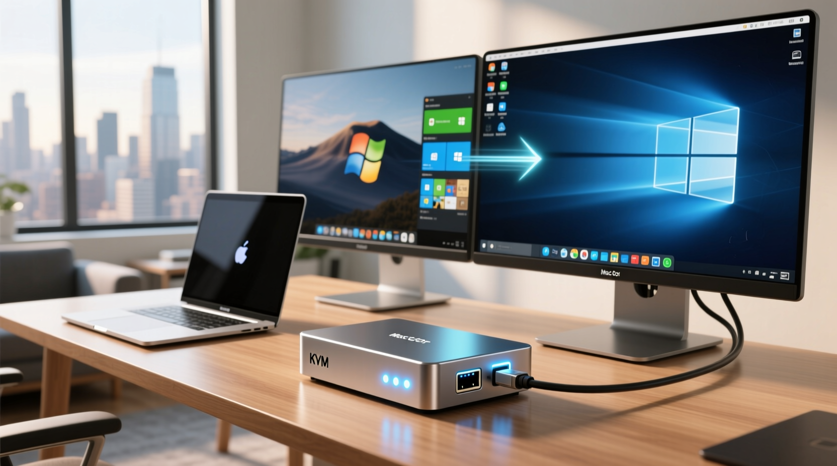 is a kvm switch worth it for hybrid mac pc workers