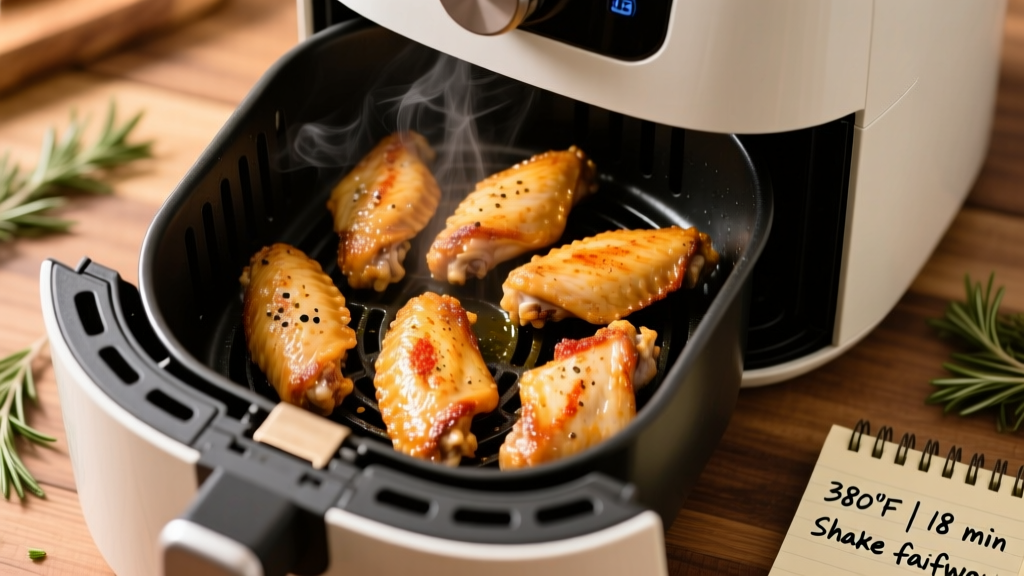 Frozen Chicken Wings in Air Fryer: Perfect Temp & Time