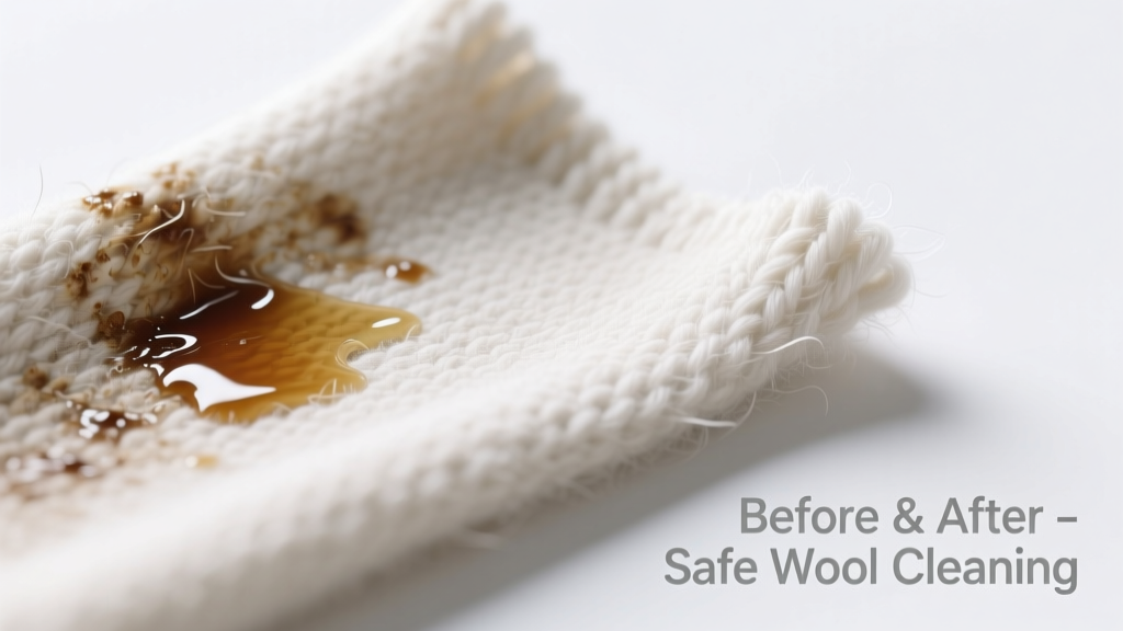How to Remove Grease from Wool Safely and Effectively