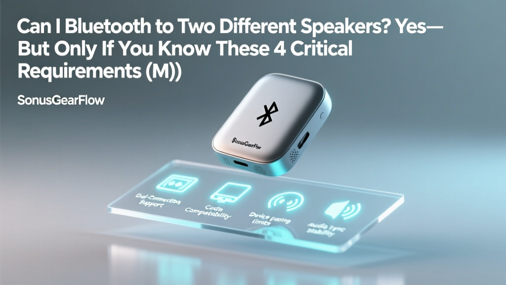 Can I Bluetooth to Two Different Speakers? (2026)