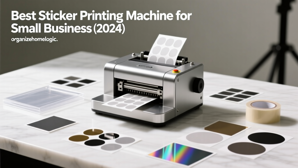 Best Sticker Printing Machine for Small Business (2024)