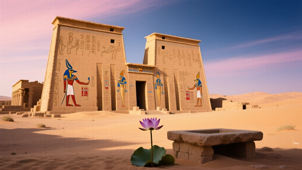Temple in Egyptian: Cultural Dream Symbolism