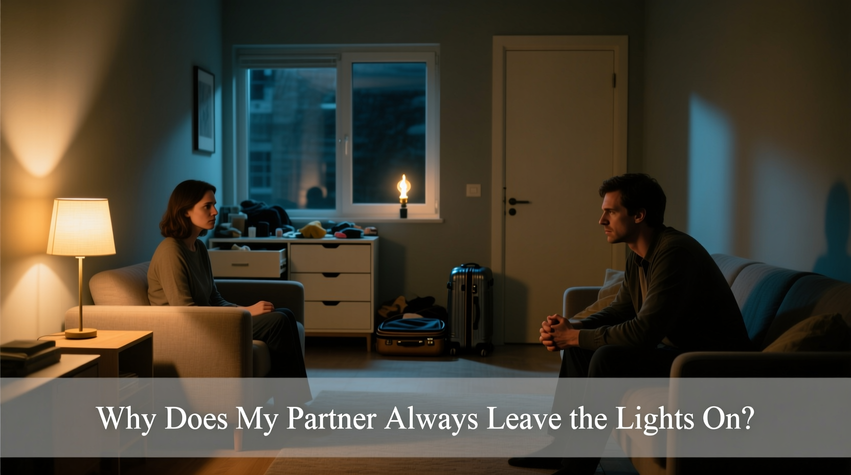 why does my partner always leave lights on psychological habits explored