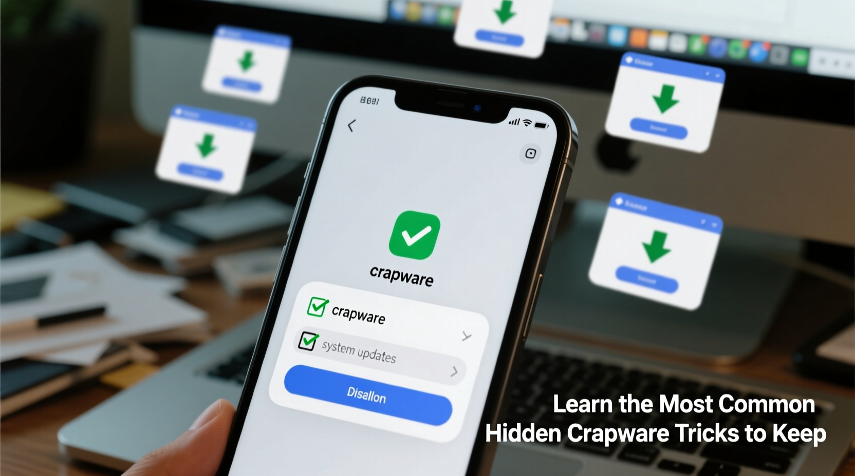 learn the most common hidden crapware tricks to keep