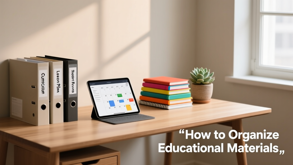 Organizing Educational Materials for Kids