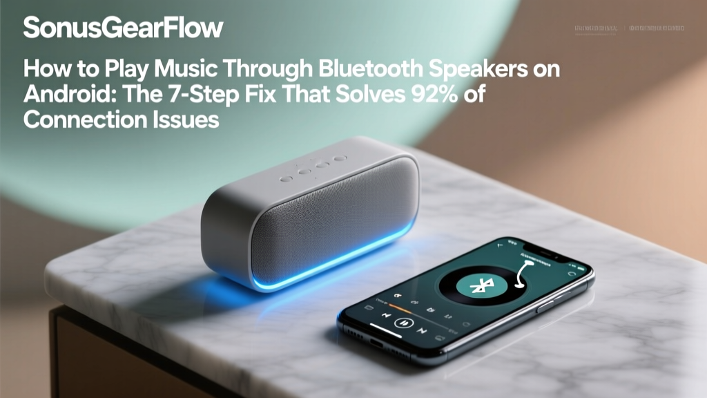 How to Play Music Through Bluetooth Speakers on Android