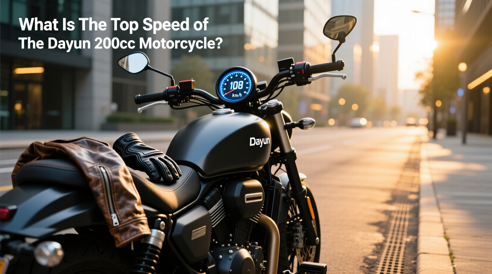 How to choose Dayun motorcycle speedometer, What is the top speed of the Dayun 200cc motorcycle?