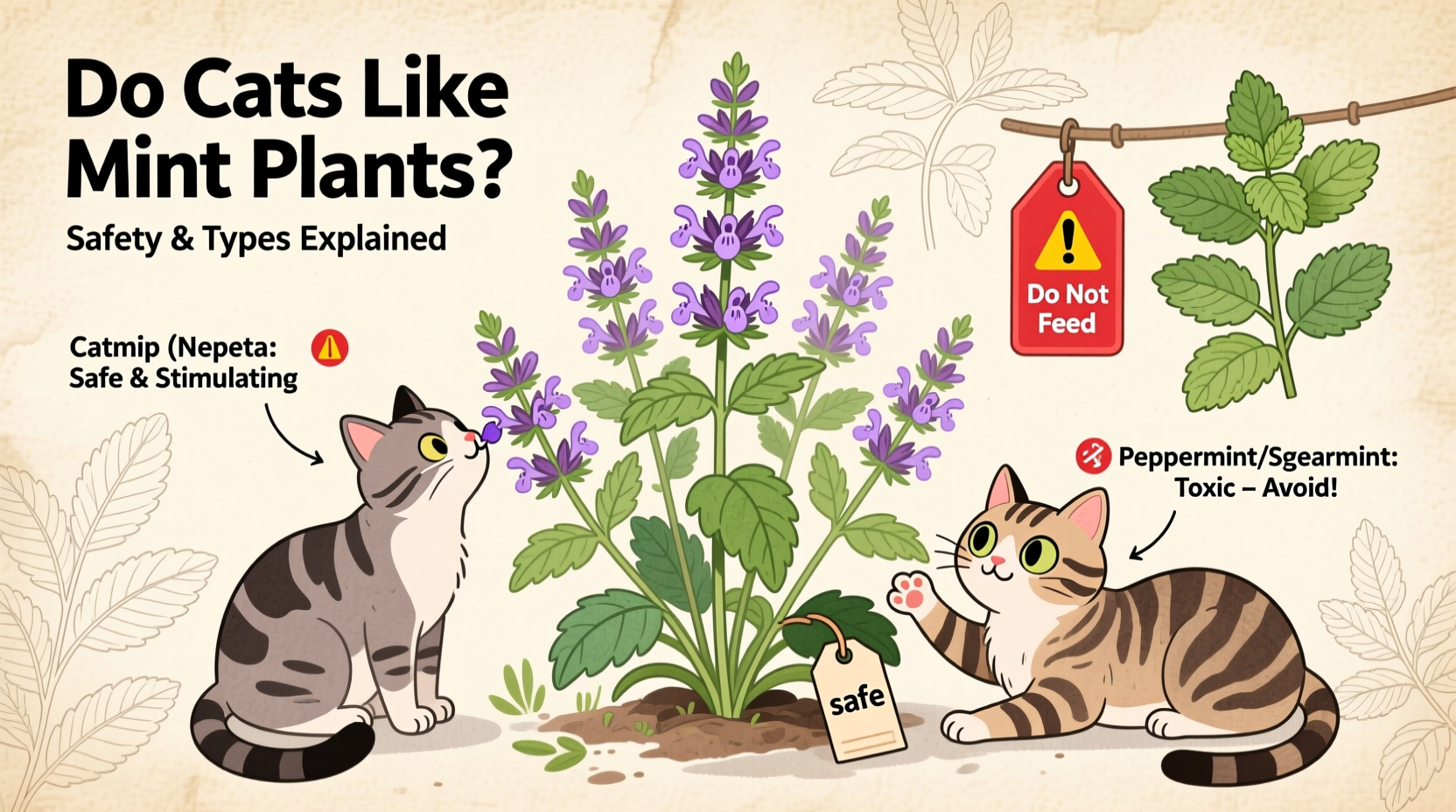 5 Mint Plants Safe for Cats | TheHomeSprouts