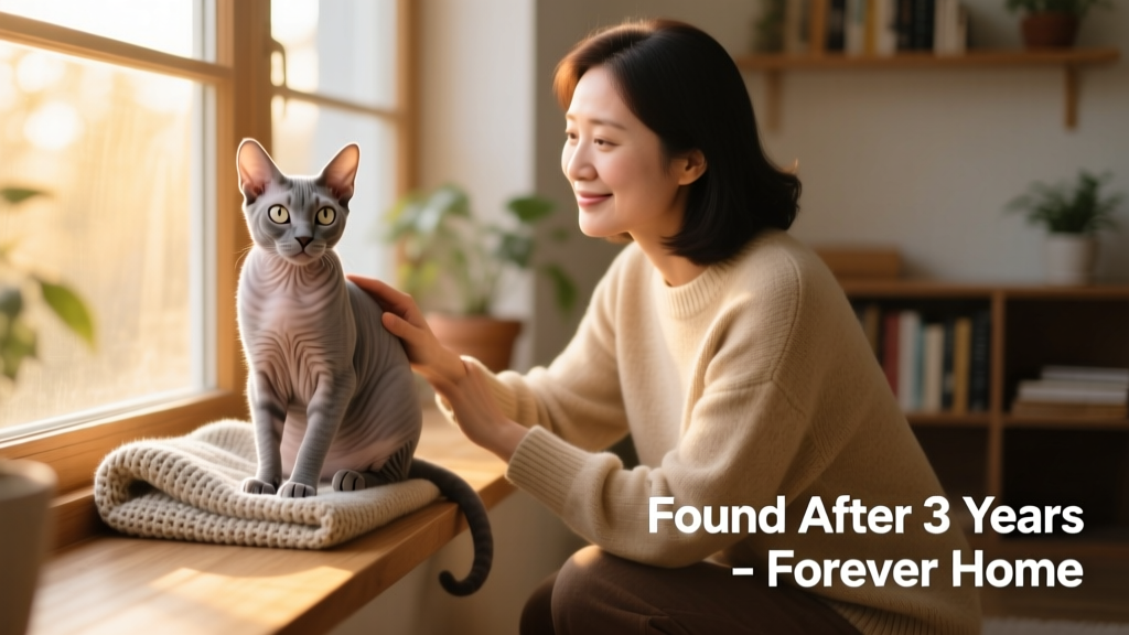 After 3 Long Years at the Shelter, Sweet Kitty with Manx Syndrome Finally Finds a Forever Home