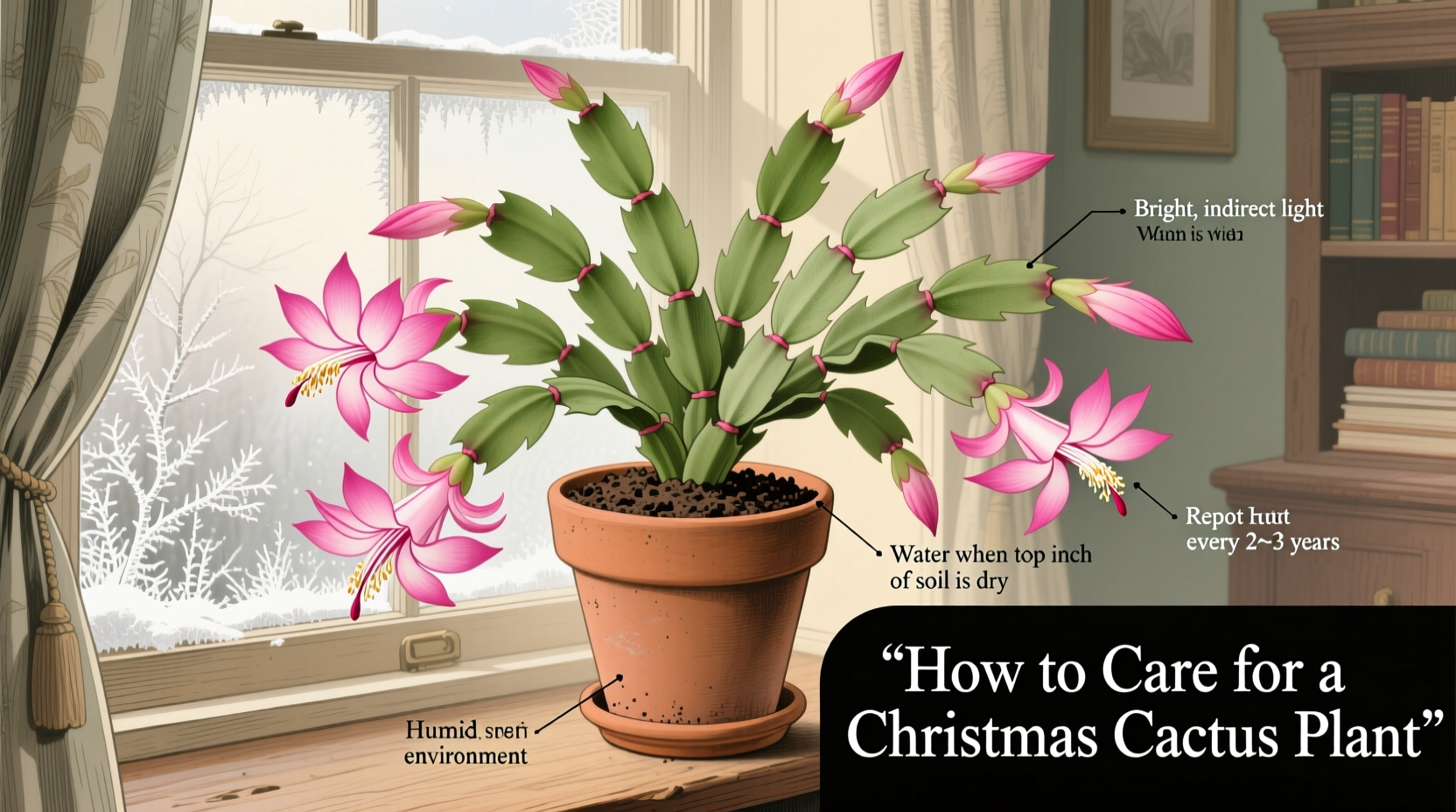 How Do I Care For A Christmas Cactus Plant