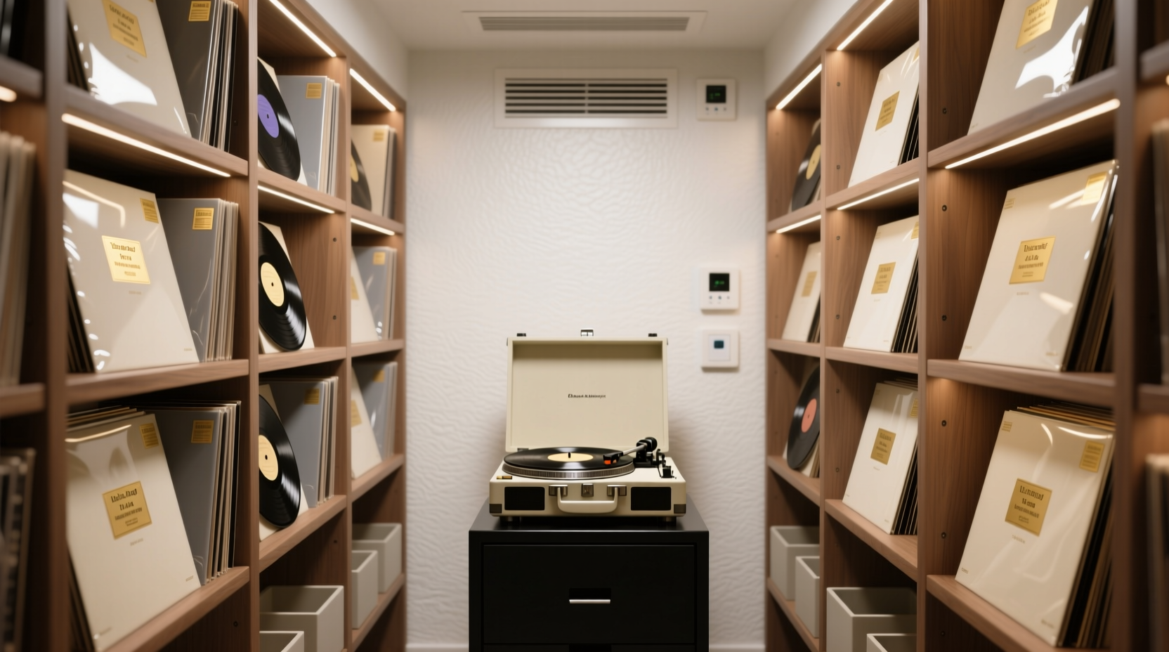 closet organization tips for vinyl jackets