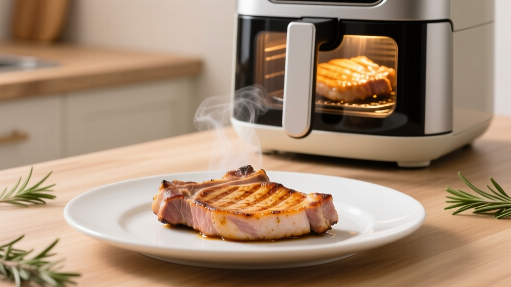 How to Cook Non Breaded Pork Chops in an Air Fryer